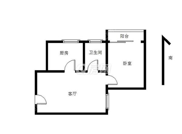樱雪和园1室1厅1卫在售房源图片