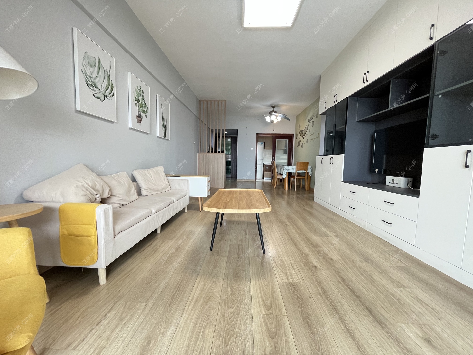 御景国际花园 2房2厅1卫 精装 81.46平