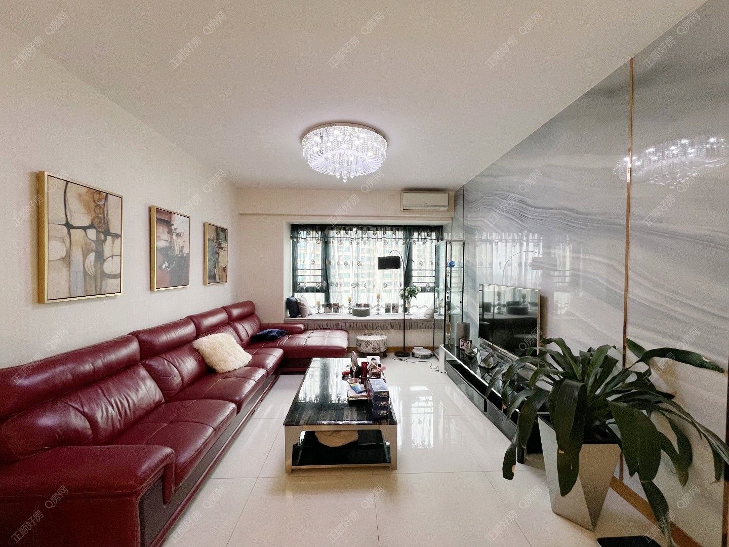 华发世纪城四期 3房1厅1卫 高档 89.19平