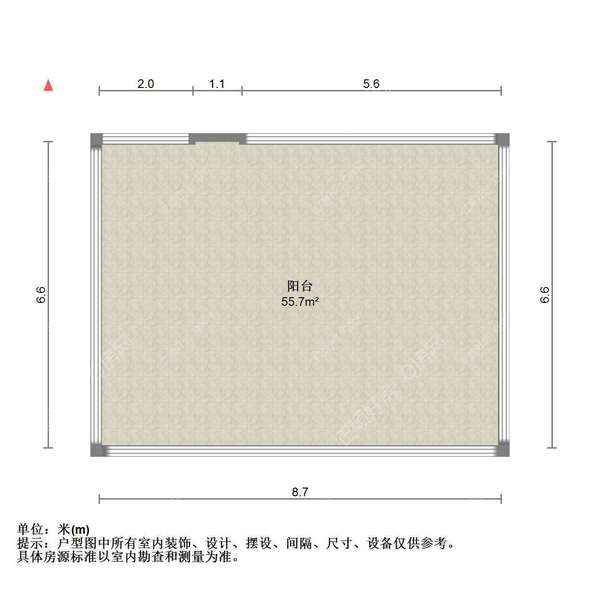楼顶户型图