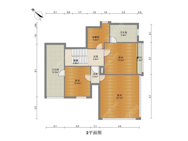 户型图二楼