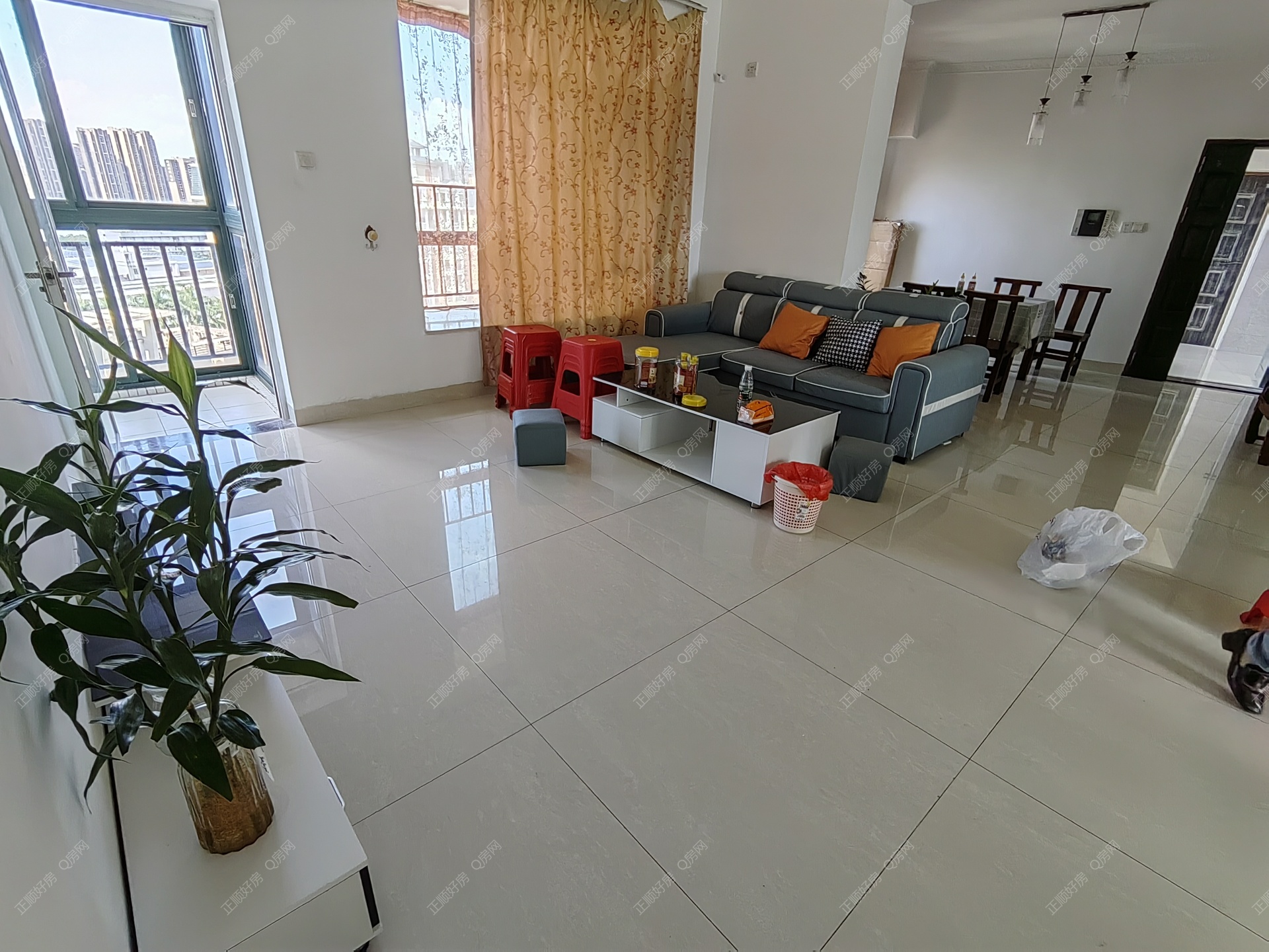 碧海雅苑河景大三房南北通 格局方正 通风采光 随时看房