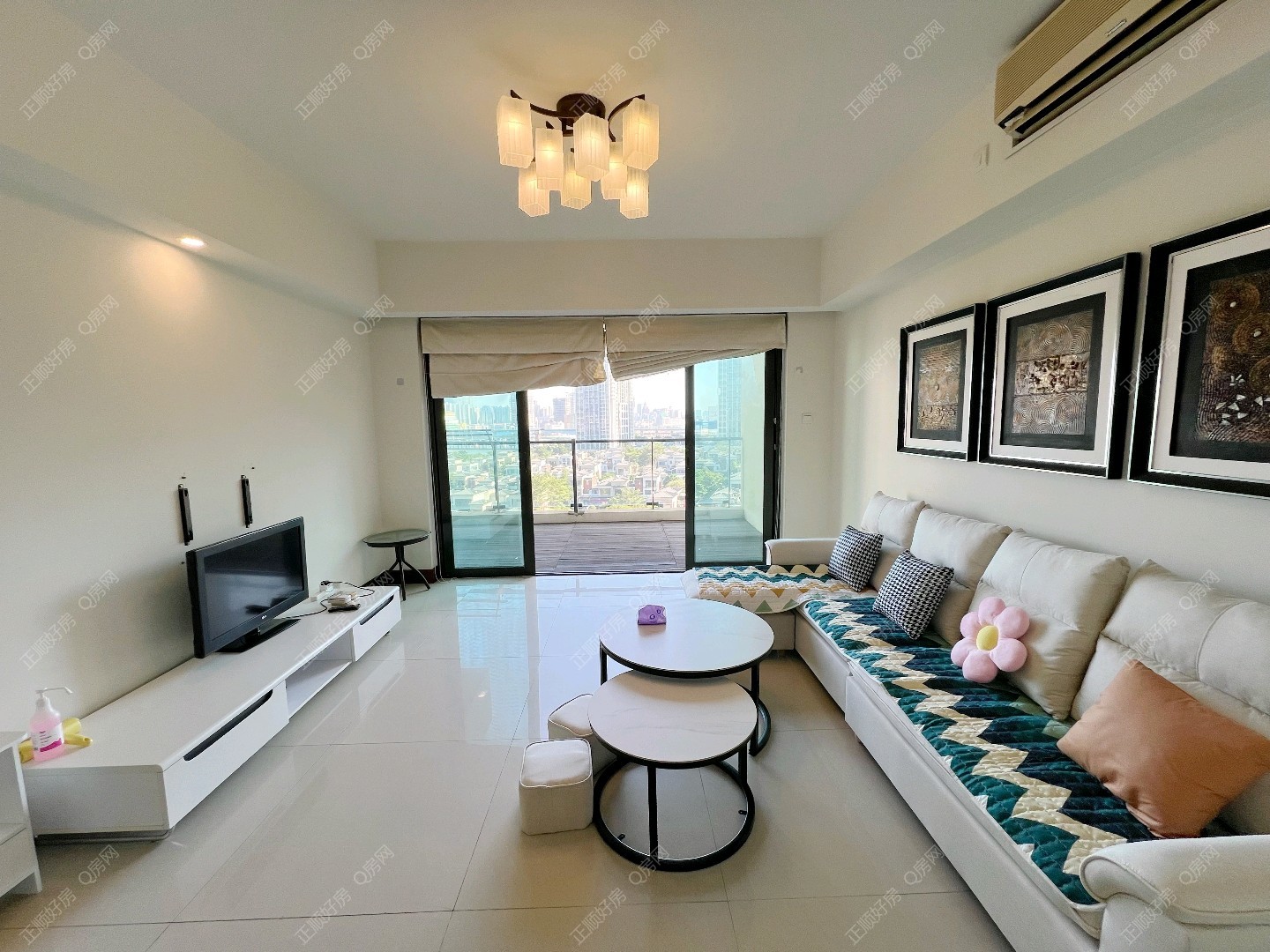 全河景.朝南.商圈成熟.环境优雅.家具齐全