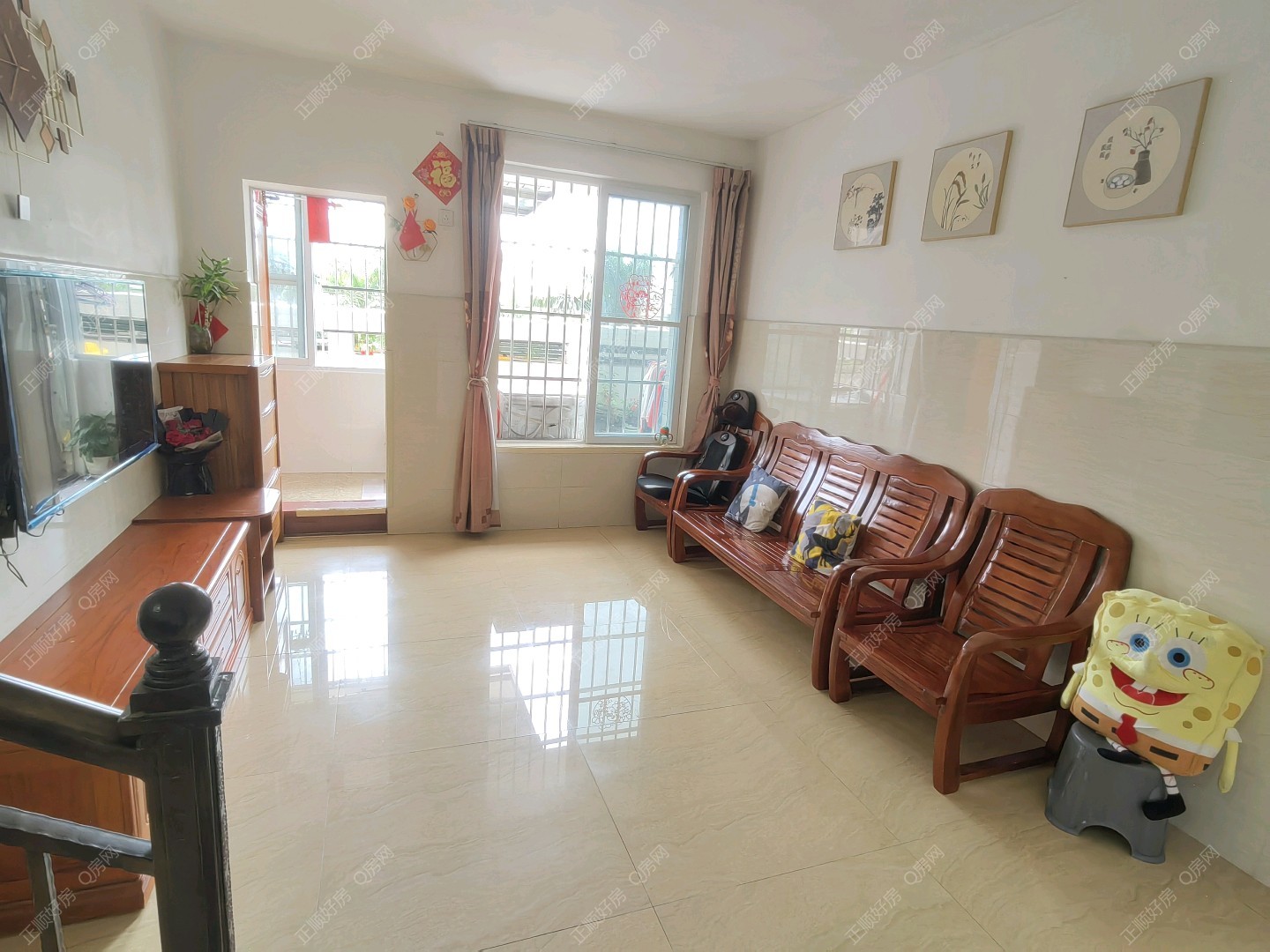 老香洲 华南名宇精装2房 拎包入住 带平台