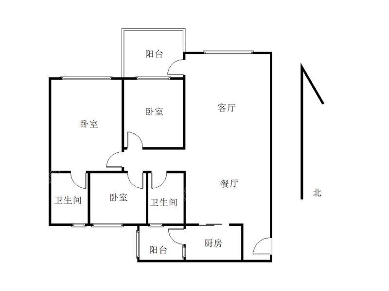 五洲康城 3房2厅2卫 精装 101.53平