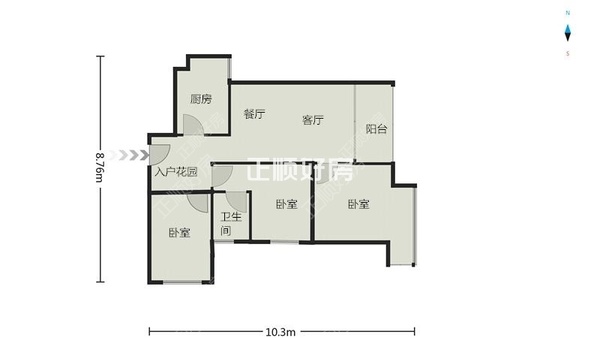 明珠轻轨站附近 华发未来来荟 实用2房 业主诚心出售