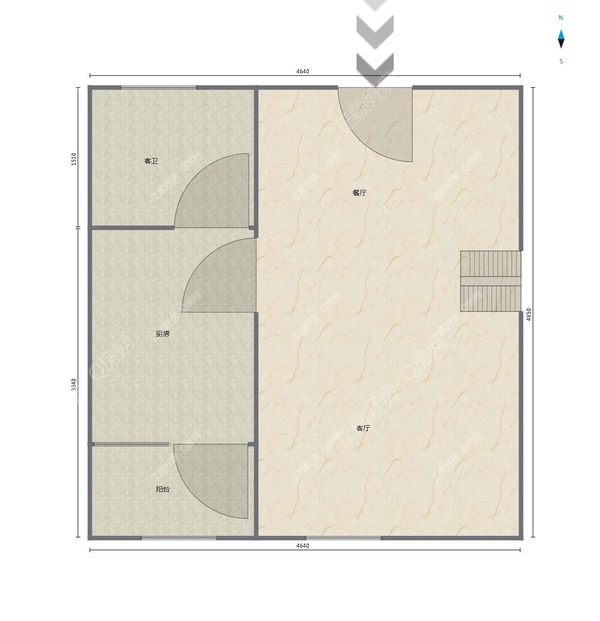 floorplan_1楼16659521665952