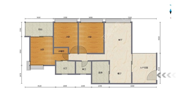 华发世纪城154-2106