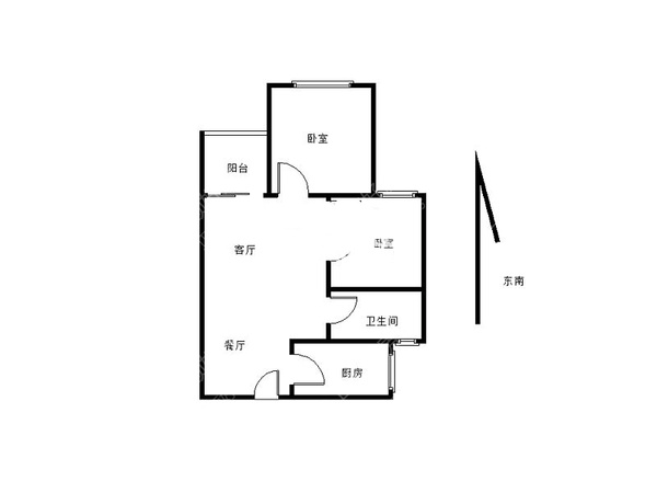 燕都2室1厅1卫在售房源图片