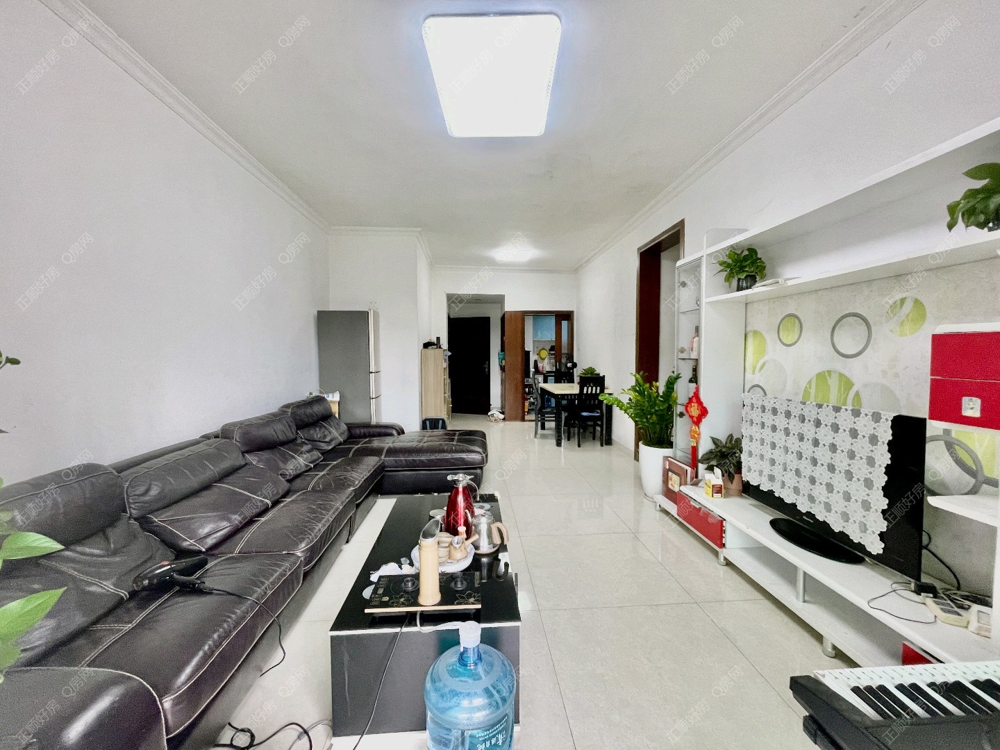 兰埔花园92平3房 电梯中间楼层 11层高的小高层