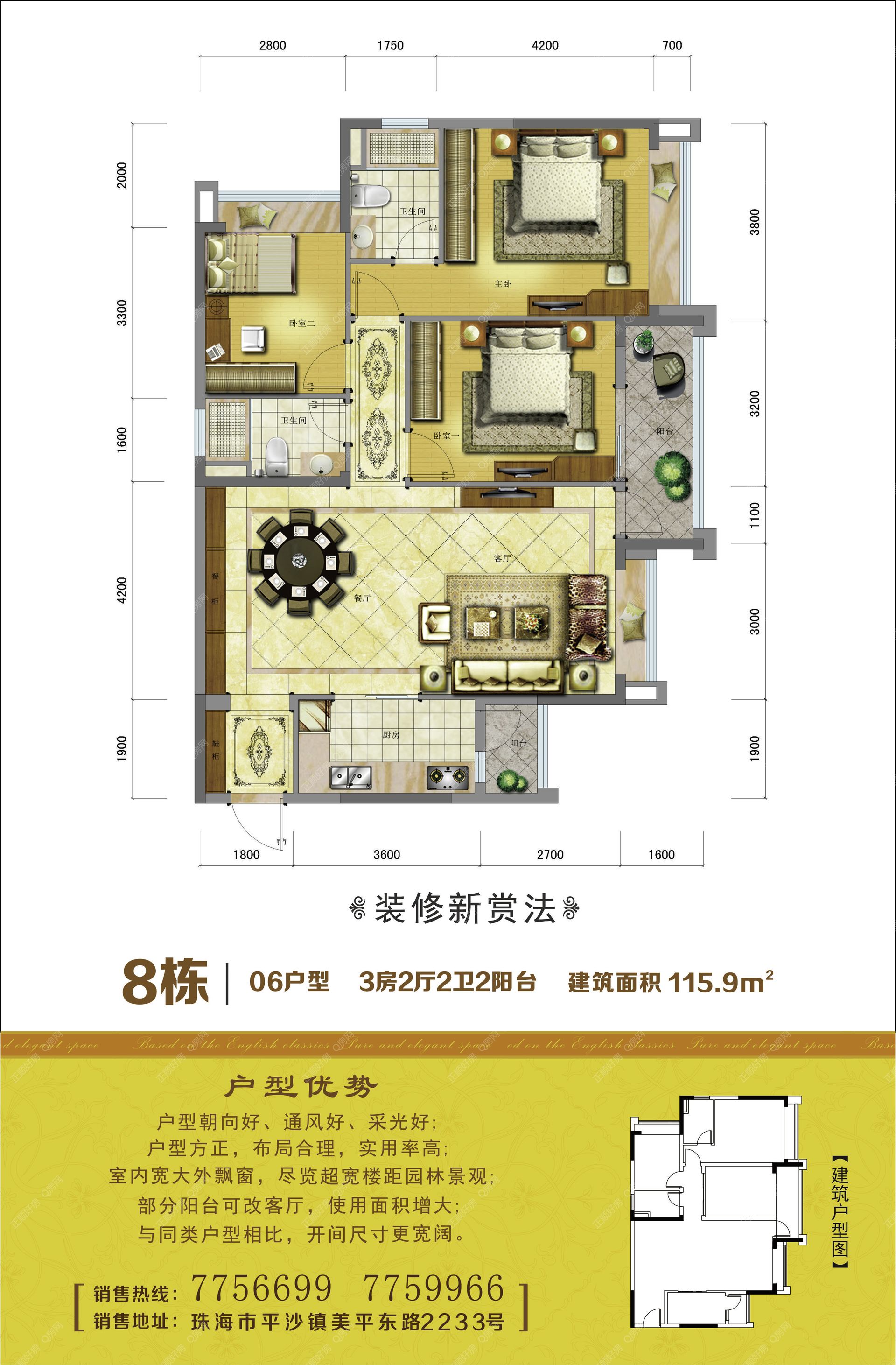 样板图