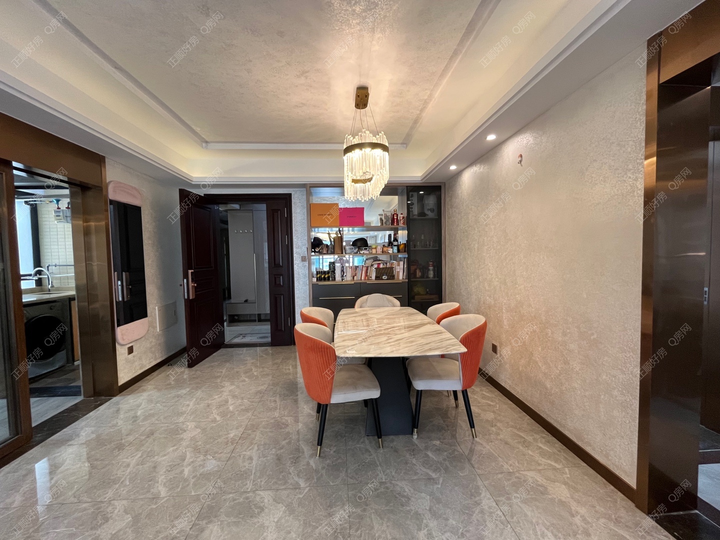 珠海中铁诺德国际餐厅照片_中铁诺德国际 3房2厅2卫 精装 128.80平