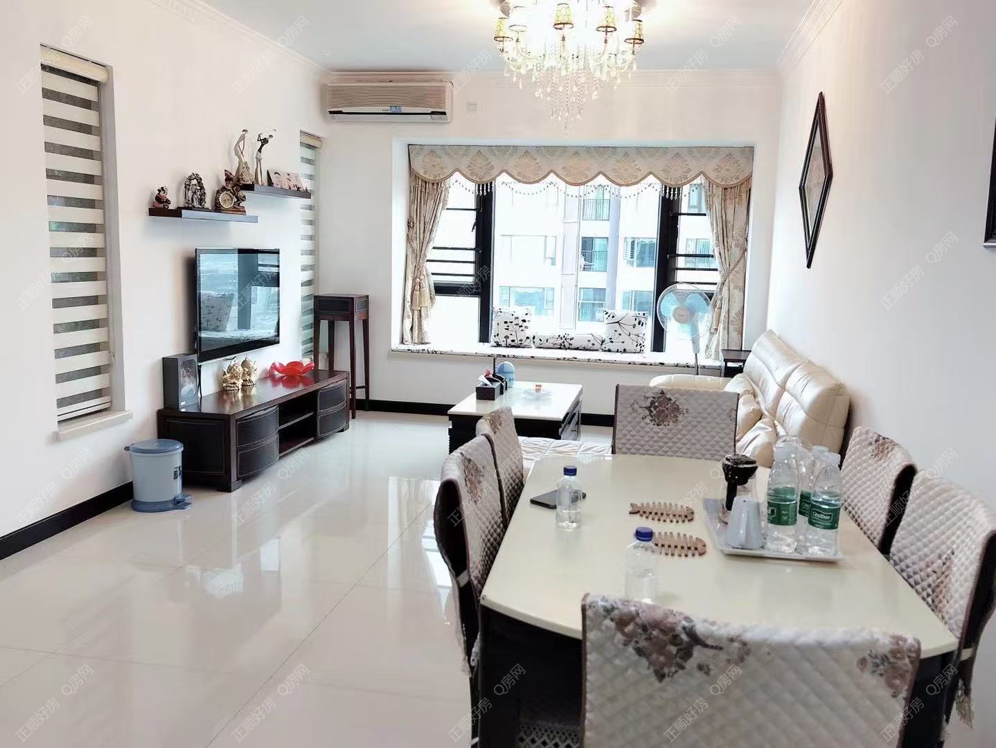 华发新城五期 3房2厅1卫 精装 89.00平