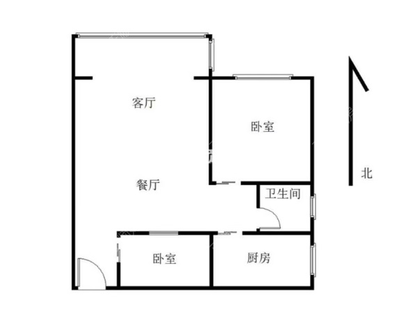 家和翠华新村2室2厅1卫在售房源图片