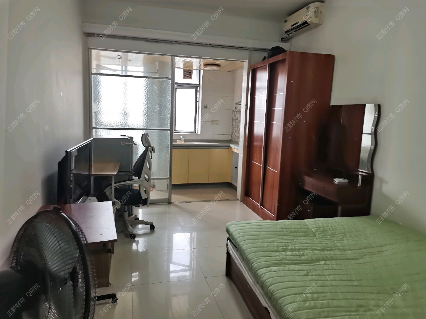 晴朗明珠 单间    全齐出租1600元