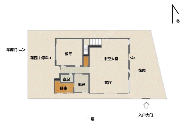 户型图（一层）