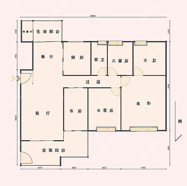 各种房屋户型图大全图片