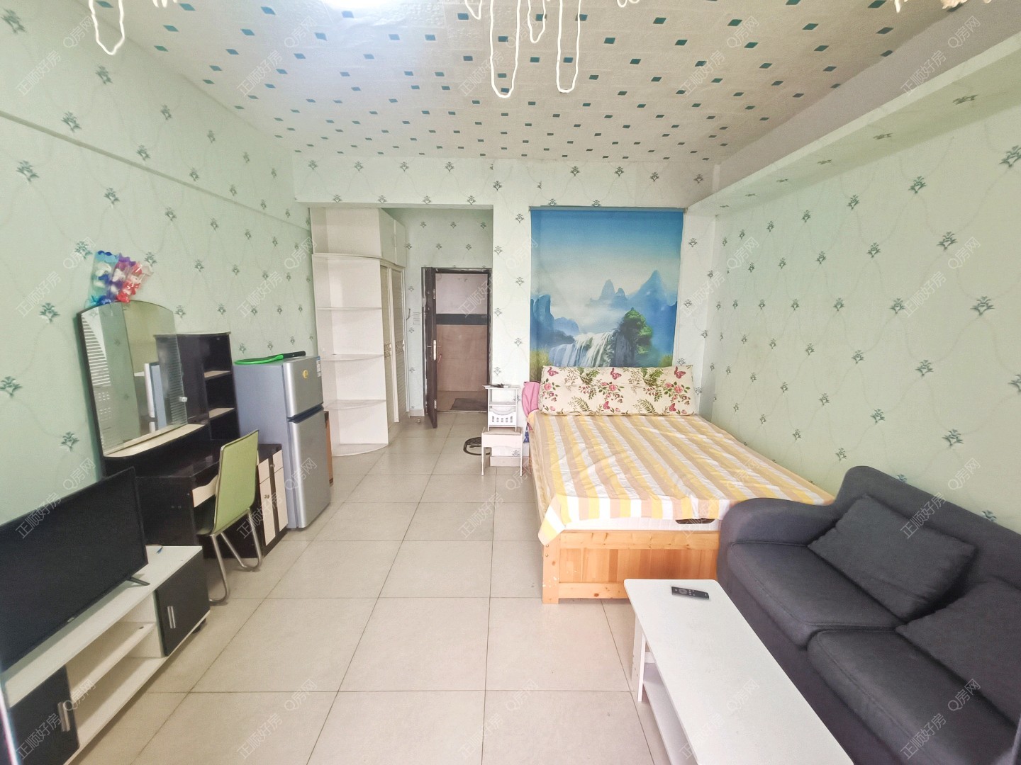 星晴公寓 1房1厅1卫 精装 38.00平