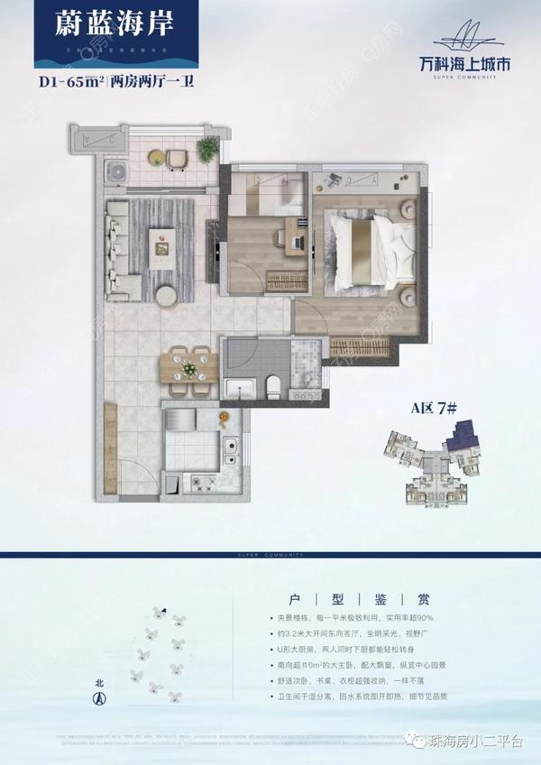 万科海上城市 - 户型图