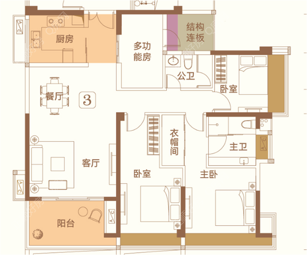 佳境康城 - 户型图