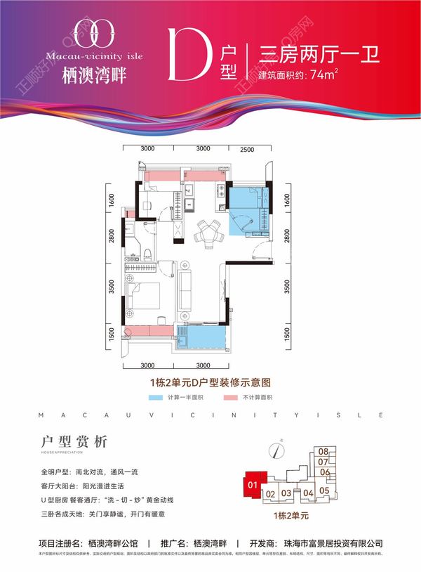 栖澳湾畔公馆 - 户型图