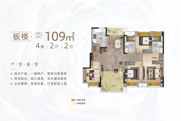 粤海拾桂府 - 户型图