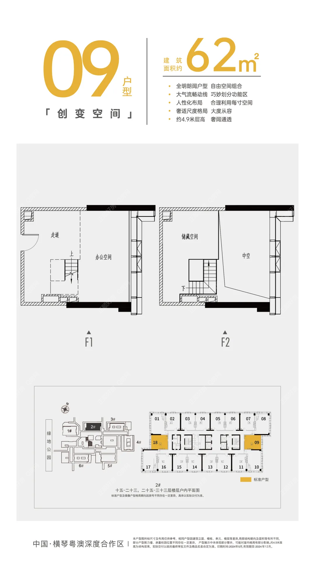 横琴新时代广场 - 户型图