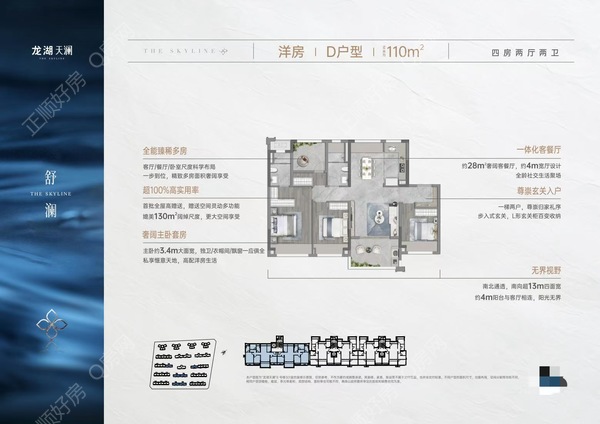 龙湖天澜 - 户型图