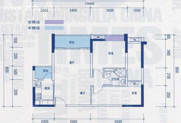 时代港 - 户型图
