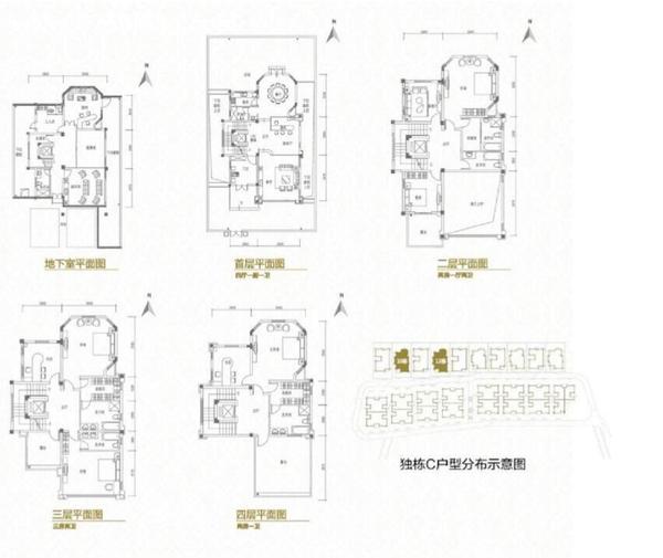 C型户型图