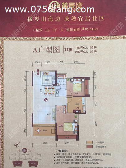 11栋02/03户型87平