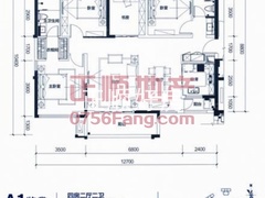 万科133四房户型