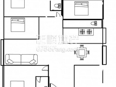 154㎡四房南北通