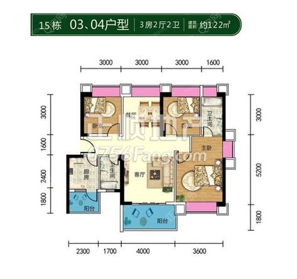 万威森林园 - 户型图