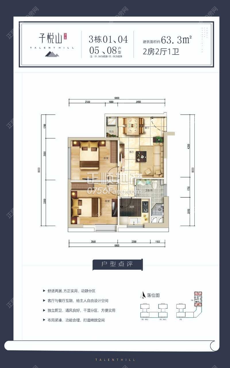 3栋62平