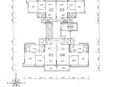 24栋1单元户型图