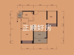 71/80m2两房一厅