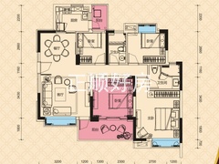 1栋1单元04/2单元02户开型