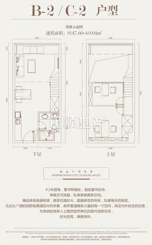 森宇富通大厦 - 户型图