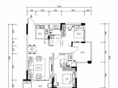 96㎡：6栋03/04户型图