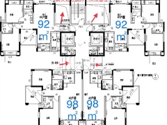 箭头处为二次改造位