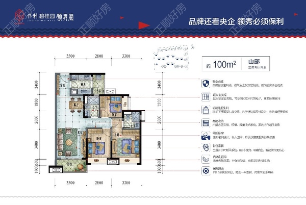 保利碧桂园领秀海 - 户型图