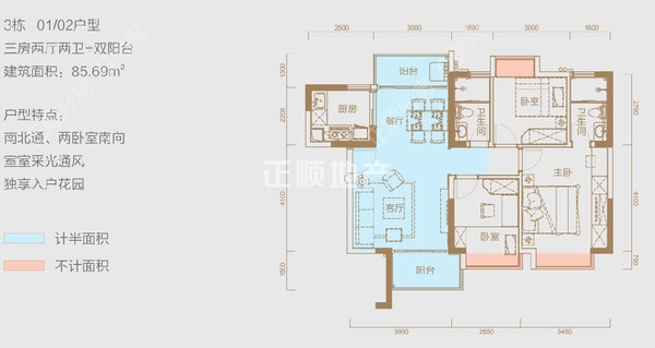 4、5、6栋01/02户型