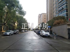 小区北门晨晖路景观