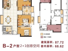 9栋2单元02户型三房