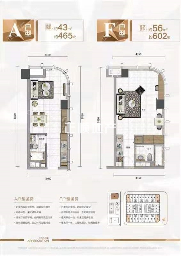 奥园天悦广场 - 户型图