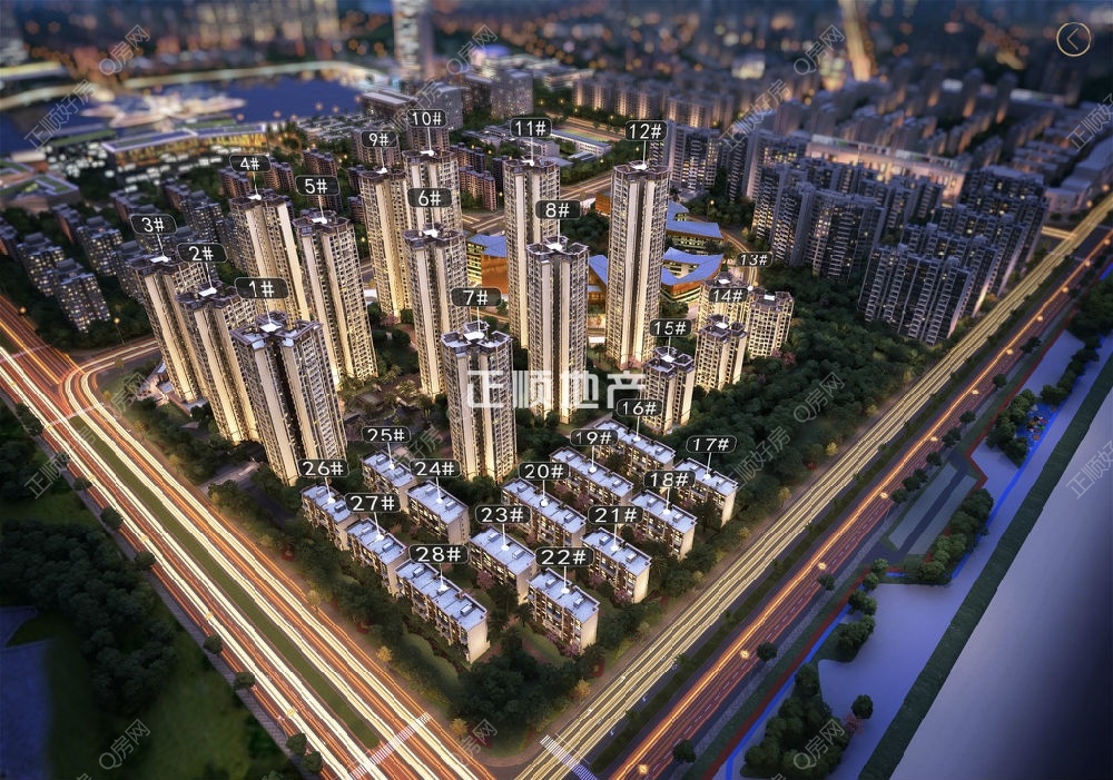 楼盘鸟瞰图