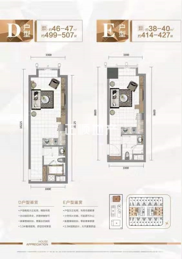 奥园天悦广场 - 户型图