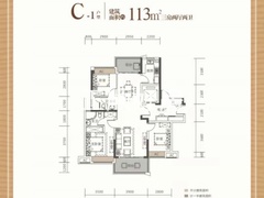 一栋二单元01，五栋一单元02，113平