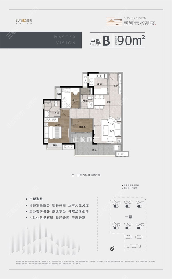 4，5栋B户型